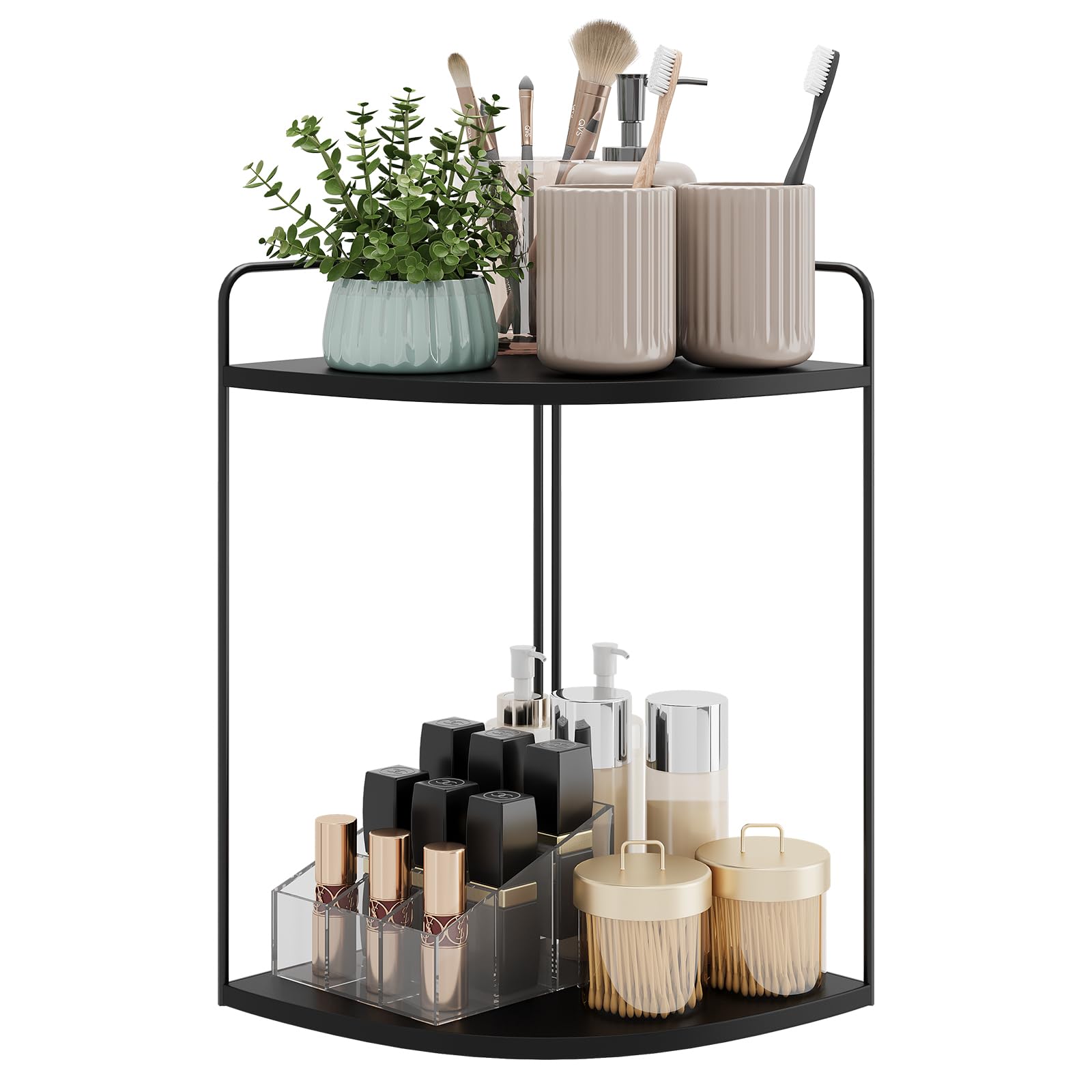 Bathroom Counter Organizer, Vanity &amp; Makeup Countertop Organizer