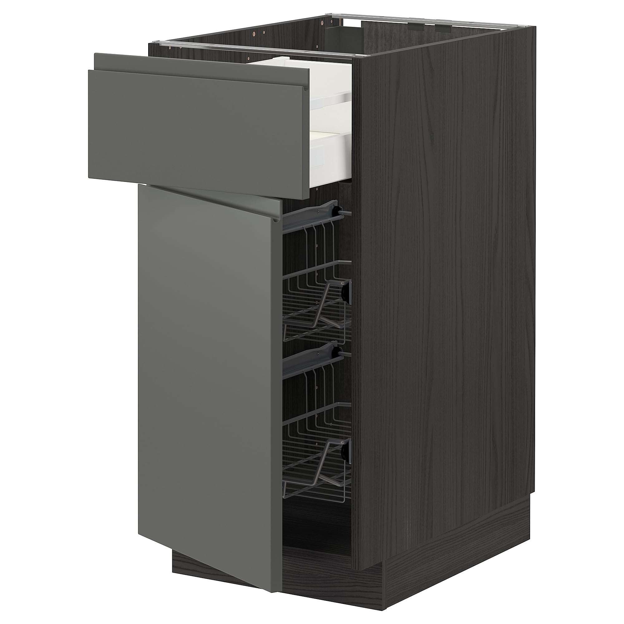 Caisson METOD MAXIMERA Voxtorp pour organiser les petites cuisines urbaines