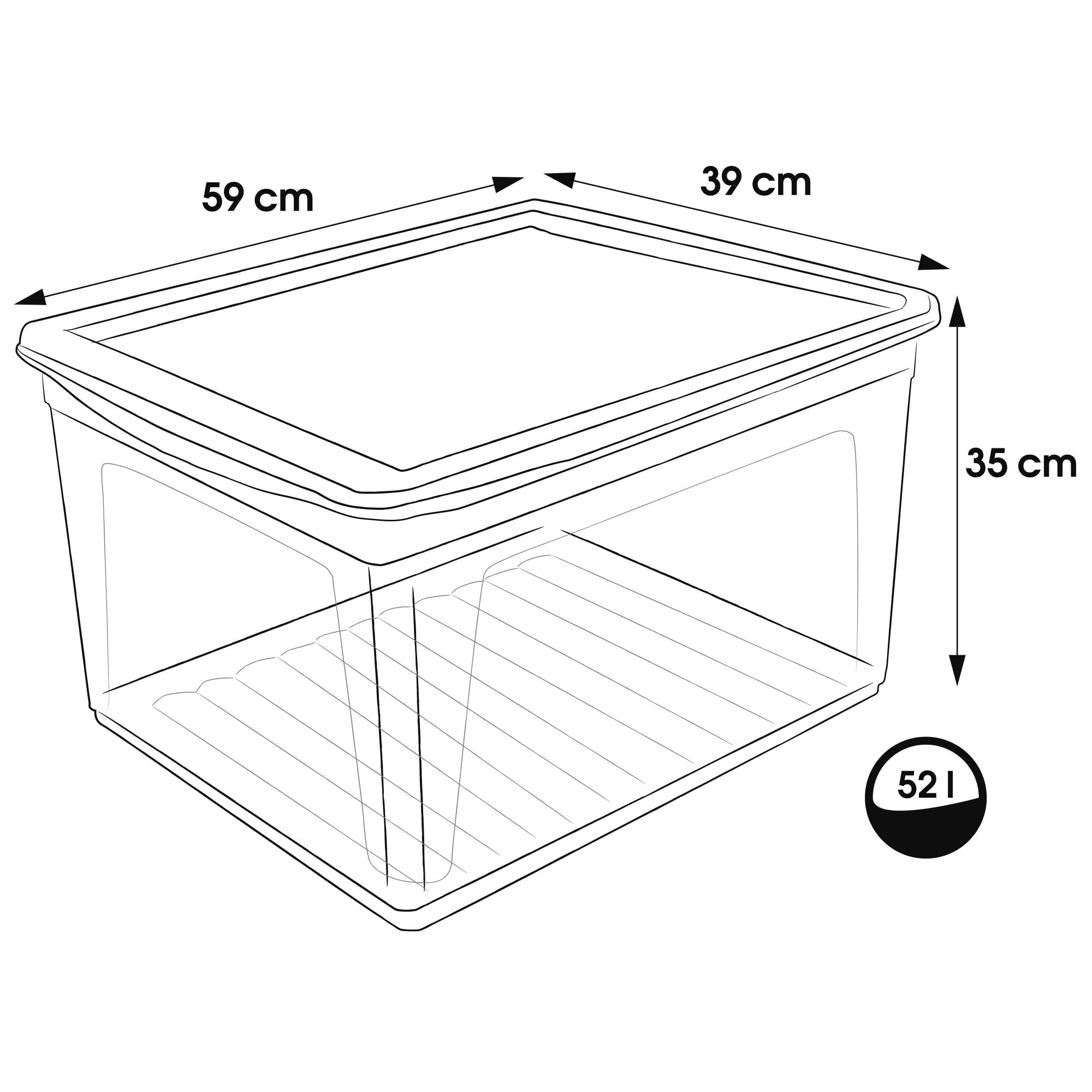 keeeper bea 3x Aufbewahrungsbox mit Air Control System – Bild 2