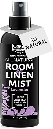 Aromasong Spray de lavanda totalmente natural para dormir - Spray de habitación y lino para almohadas y sábanas - Spray de cama lavanda para el