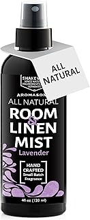 Aromasong All Natural Lavender Spray for sleep - Room & Linen Spray for Pillows and Sheets - Lavender Bed Spray Home Air Freshener & Deodorizer - Calming Essential Oil Spray for Sleeping…
