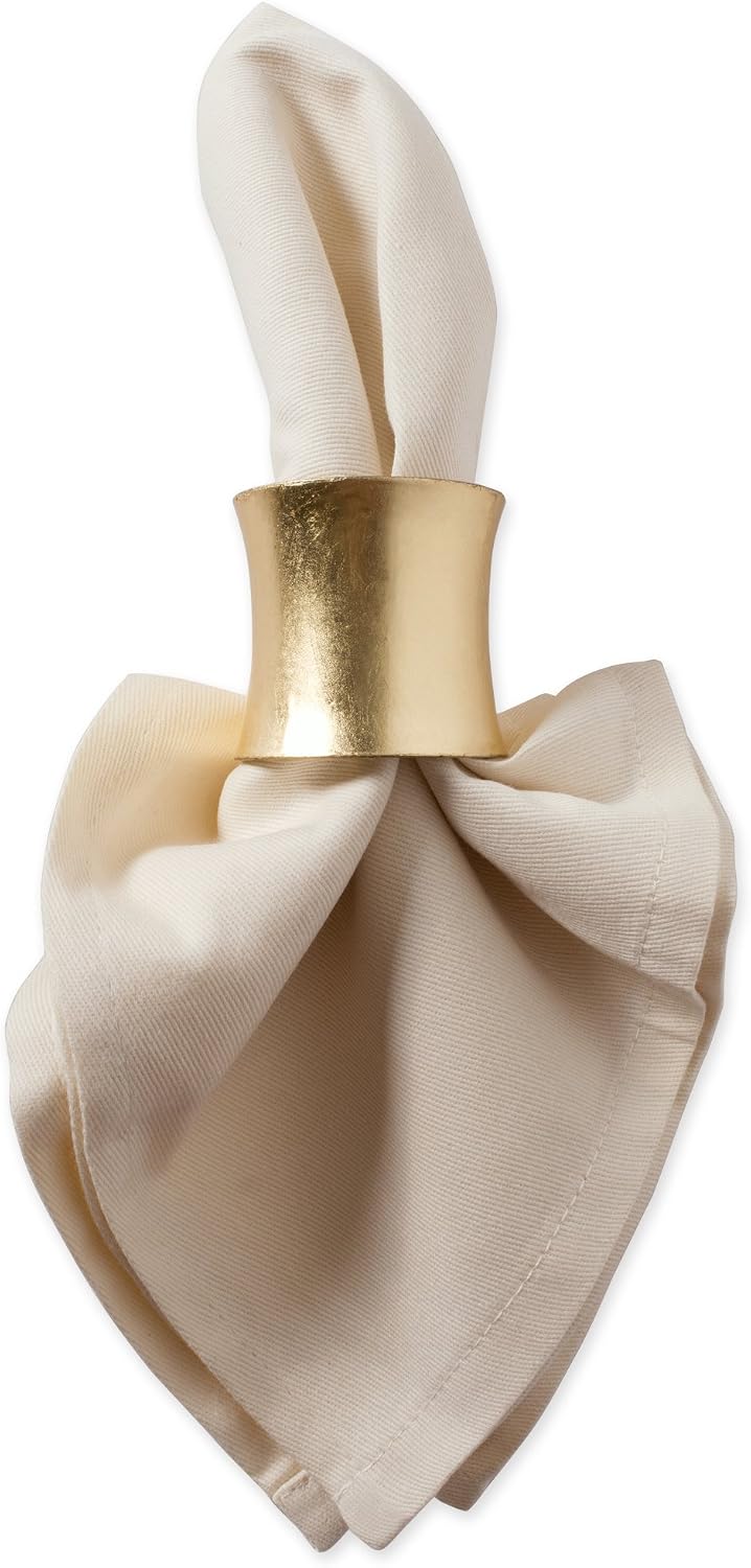 DII Basic Buffet 16x16 Cotton Napkin, Pack of 12, Cream - Perfect for Fall, Brunch, Dinner Parties, Showers, Christmas, Weddings, Catering Events and Everyday Use