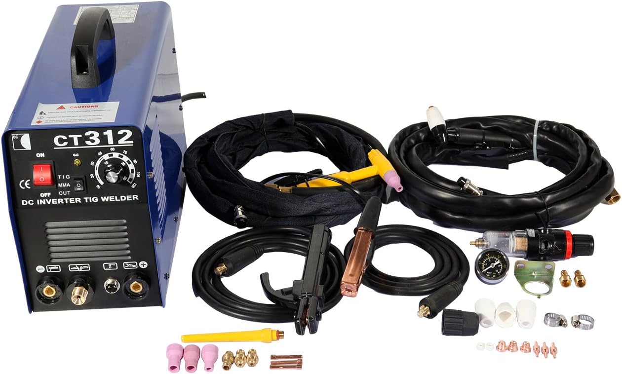 Iglobalbuy 3 in 1 CT312 Multi-functional MMA/TIG/CUT Air Plasma Cutter Weldering Machine Welder