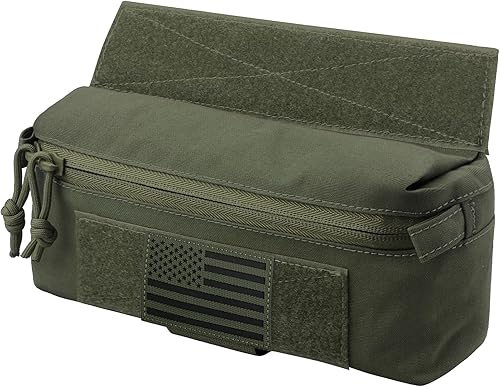 Miniatura 10 de WYNEX Bolsa táctica para volquete, bolsa colgante de utilidad, bolsa de transporte para abdominales, organizador de bolsillo EDC, accesorios para