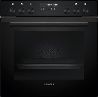 Siemens iQ500 Einbauherd 60 x 60 cm Deep black inox schwarz HE278GBB4