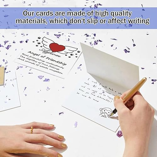 Miniatura 2 de QWTMKTE Angel of Friendship - Regalos conmemorativos para perros, regalos para perros fallecidos, regalo de recuerdo para un dueño de mascota