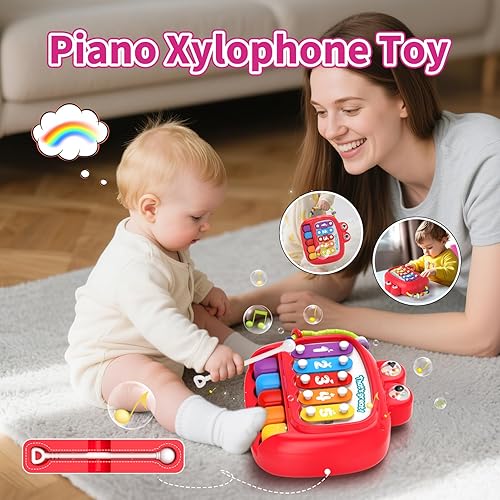 Miniatura 5 de Juguetes 4 en 1 para bebés de 12 a 18 meses, juguetes para niños de 1 año.