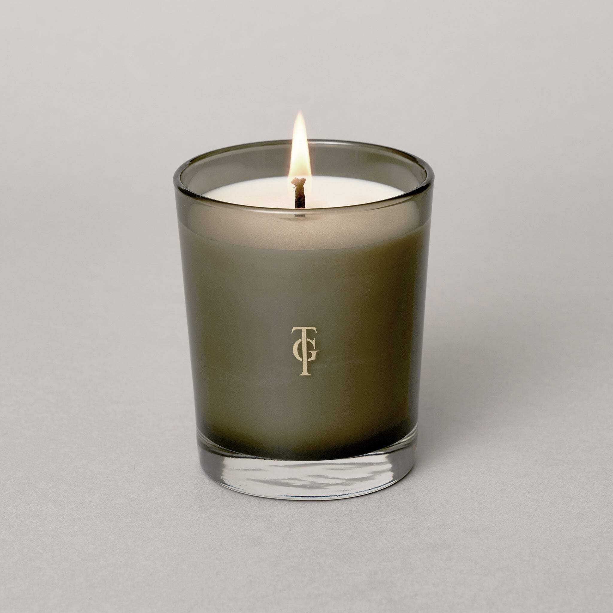 True Grace Amber Classic Candle-Woody Luxury Scent, Natural Wax, 40hr Burn (190g) None
