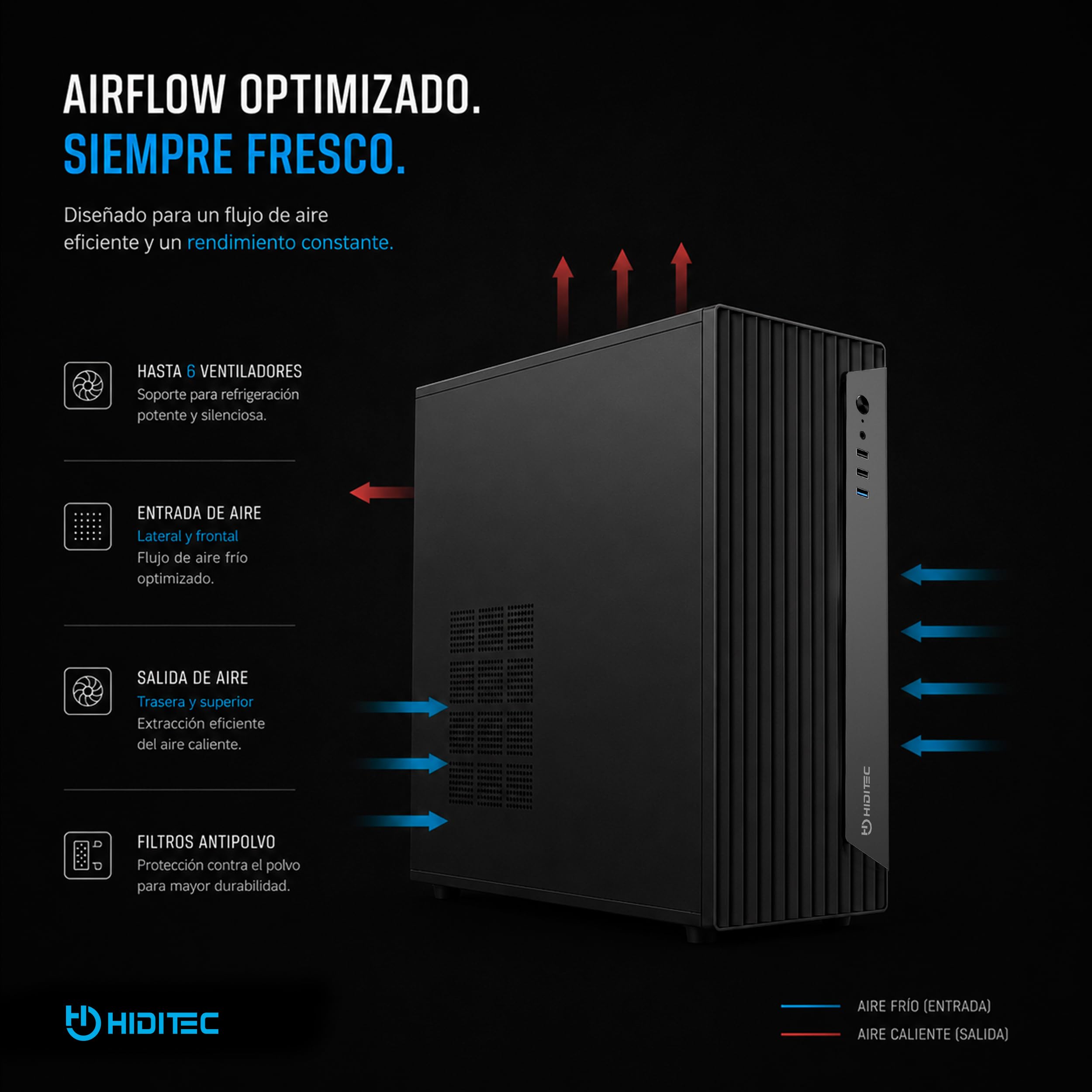 Caja Semitorre Hiditec Blok