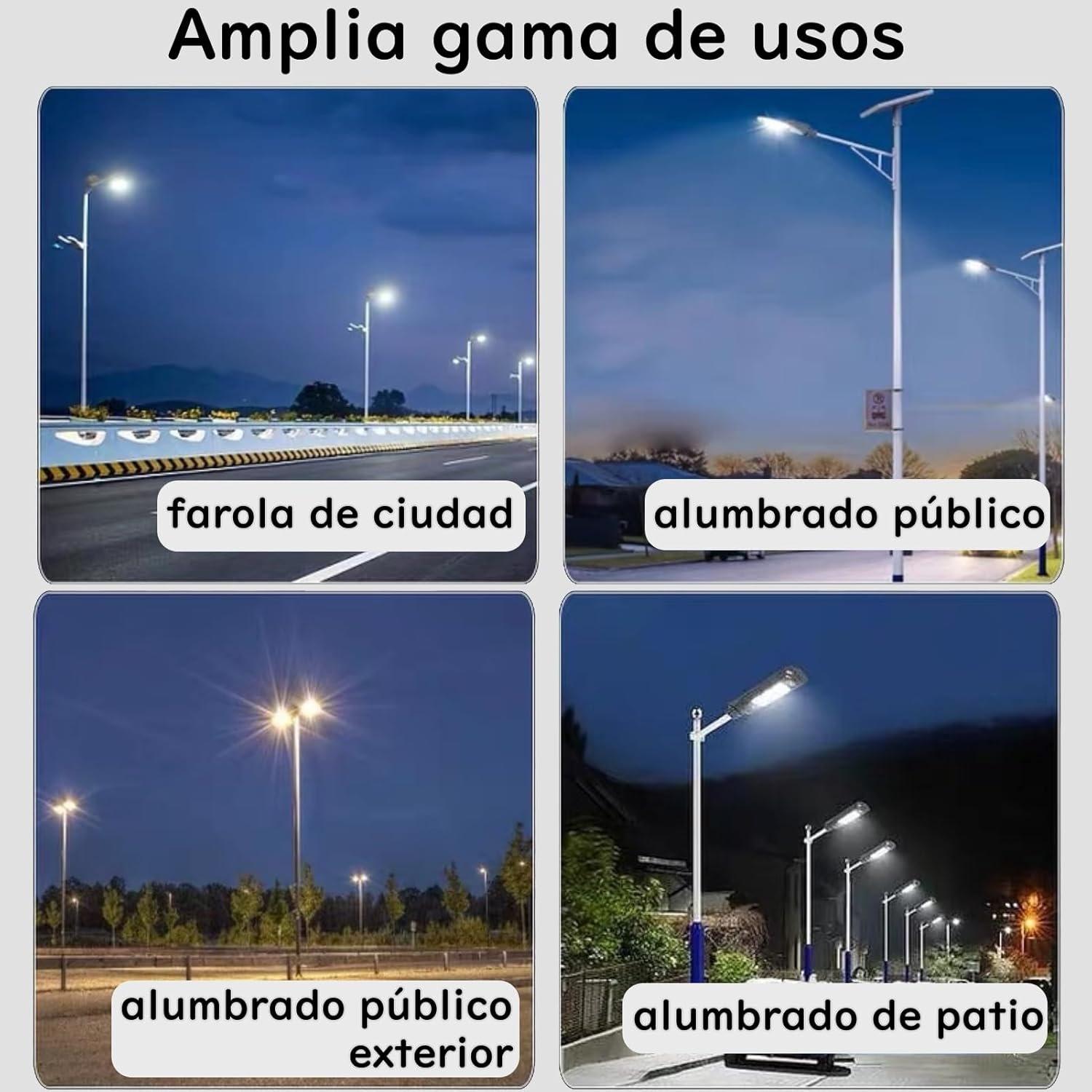 CHICIRIS Pole for Solar Street Light, 50cm/20inch Wall Light Pole Lamp Holder Outdoor Street Lights Stick Bracket Support Holders Black， Mounting Bracket Extension Arm, Accessories Included