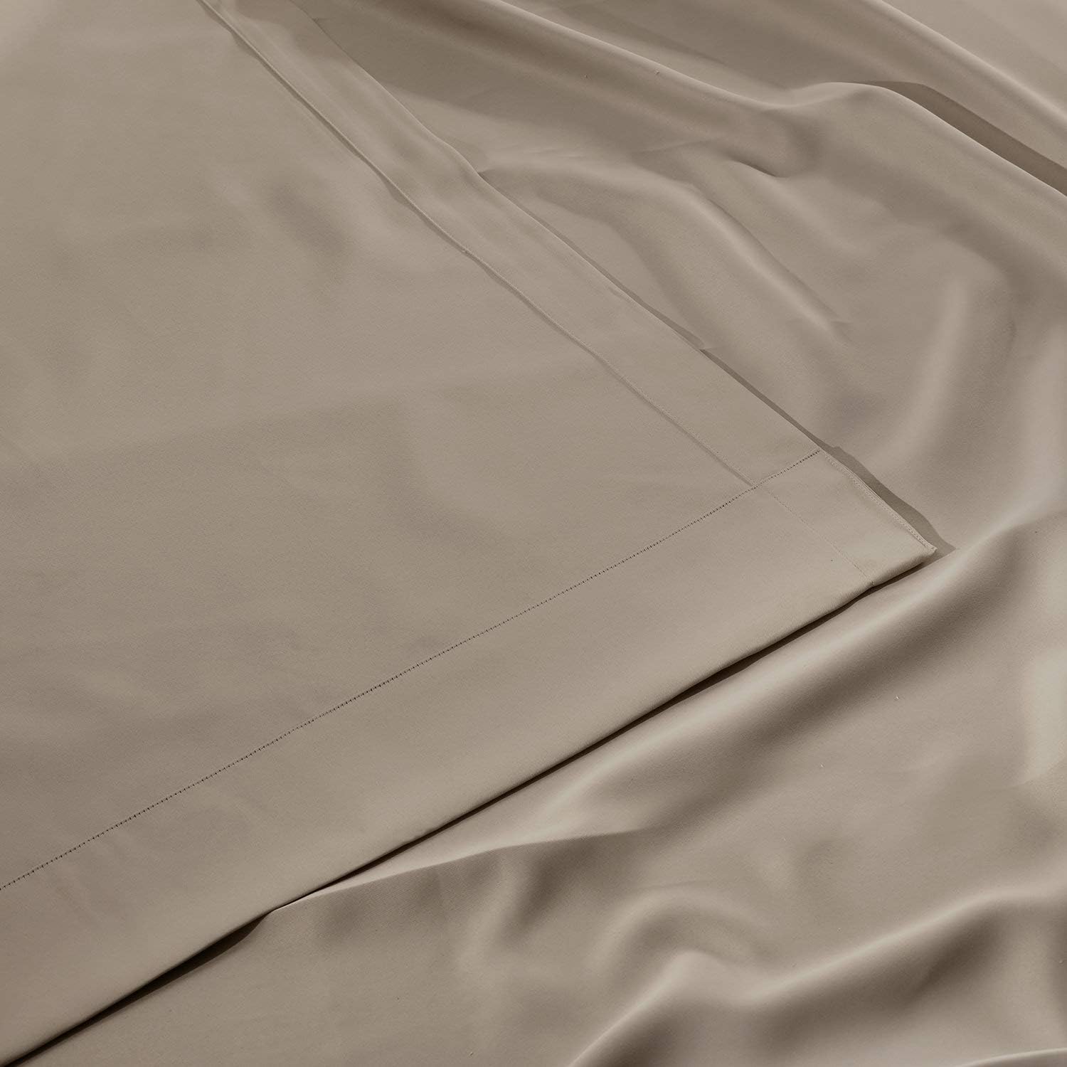 HPD Half Price Drapes Extra Wide Room Darkening Curtains for Bedroom & Living Room 100 X 84 (1 Panel), BOCH-151304-84-DW, Classic Taupe