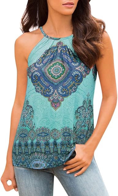 boho sleeveless top
