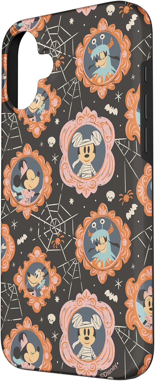 iPhone 16 Plus Disney Mickey Mouse & Pals Spooky Cute Halloween Frames Case