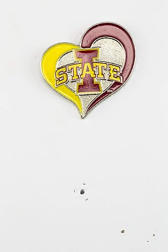 Vista 25 de aminco NCAA - Pin de corazón de remolino unisex