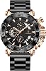 Poedagar Luxury Watches for Men Calendar Luminous Waterproof Business Man Watch Male Chronograph Stainless Steel Quartz Watches