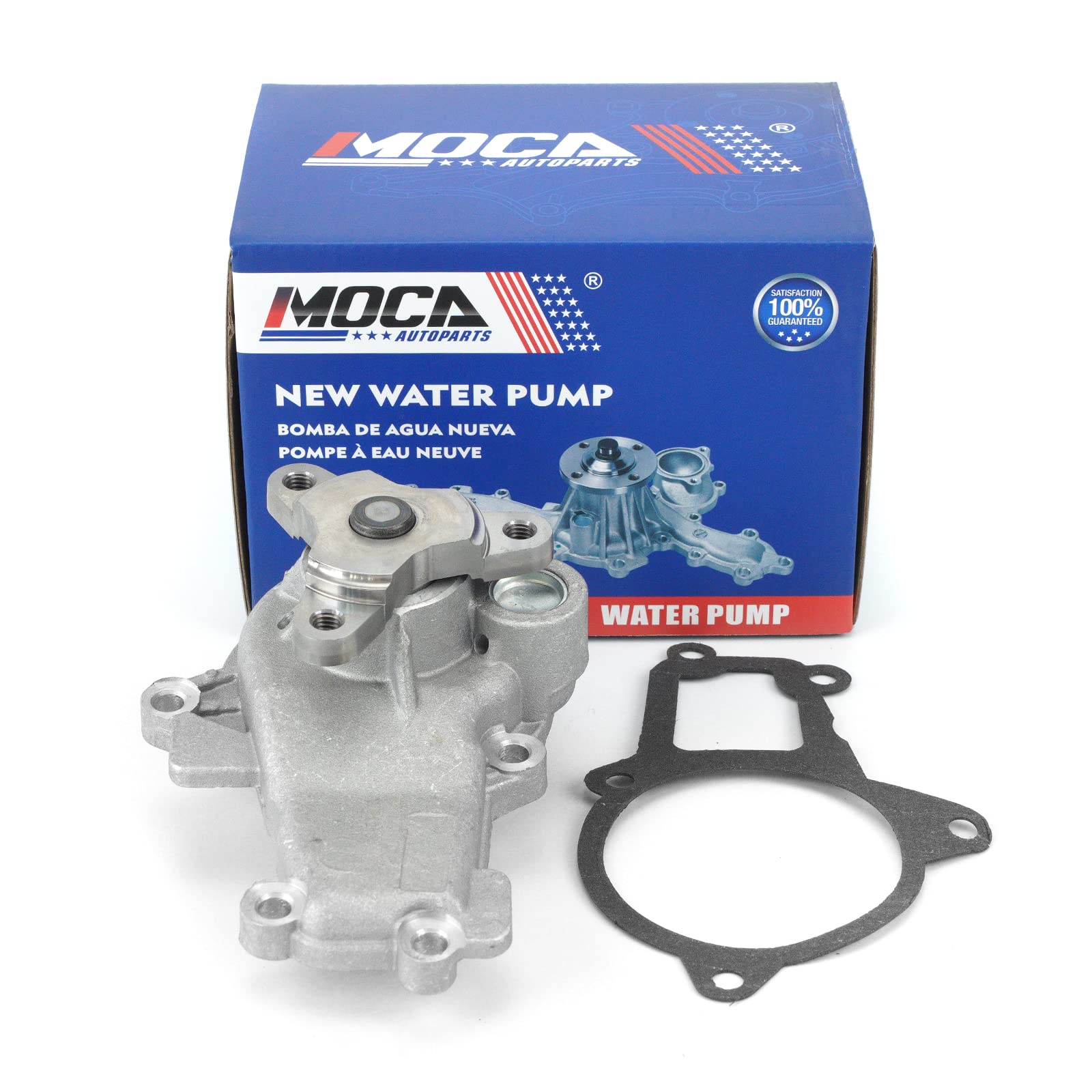 MOCA Water Pump Compatible with 08-10 for Chrysler Town & Country & for Dodge Grand Caravan 3.3L 3.8L & for Volkswagen Routan 3.8L