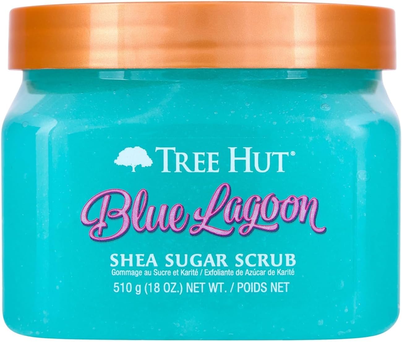 Tree Hut Body Scrub (510g, Blue Lagoon)
