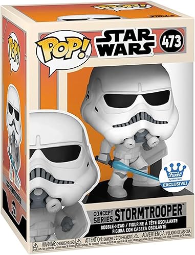 Miniatura 2 de POP! Star Wars 473 Concept Series Stormtrooper Exclusivo