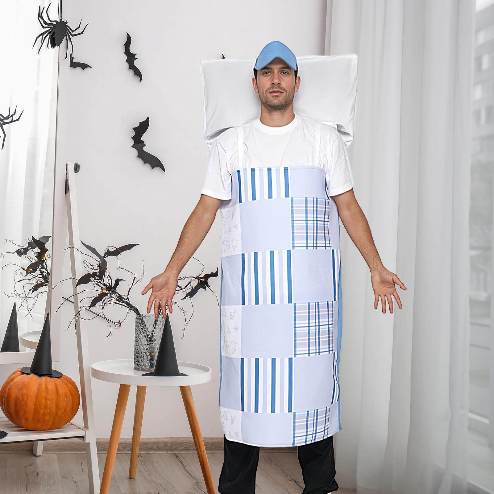 Kostiumy Halloween Dla Dorosłych Kostium Pacjenta Na Imprezę | Zabawne Przebranie Na Imprezy Domowe Spotkania Cosplay Scena Mężczyźni Kobiety