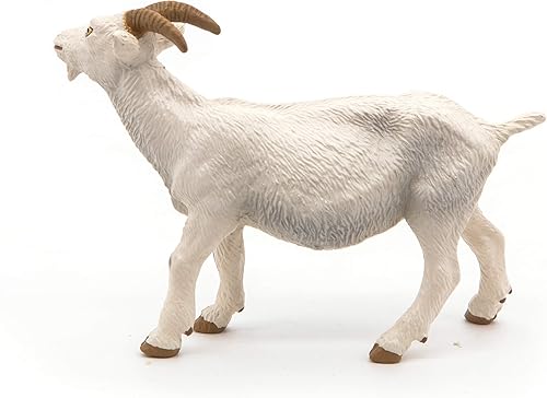 Miniatura 6 de Papo -Pintado a mano - Figurine -Farmyard Friends -White Nanny Goat -51144 - Coleccionable - Para niños - Adecuado para niños y niñas - A partir de