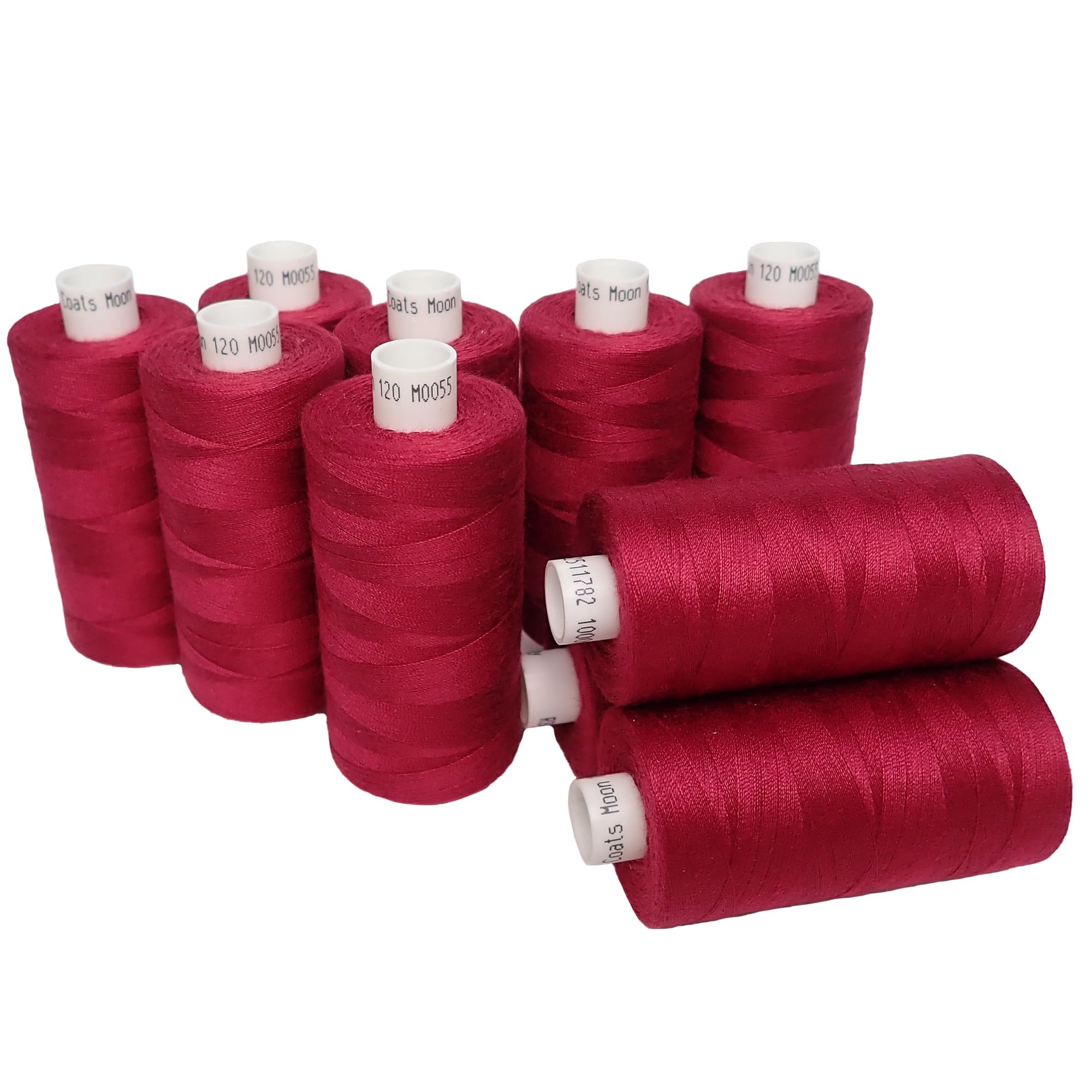 Moon Thread M005510 Wine Spun Polyester Sewing Thread - 1000M
