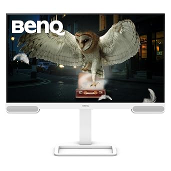 BenQ EW2790U 27 4K 3840x2160 Premium Monitor with 95% P3 Color Coverage, Exclusive AI Contrast Technology, Built-in 5W Speakers, 1 USB Type-C, 3 HDMI Ports, Ergonomic Design, and Eye-Care Technology