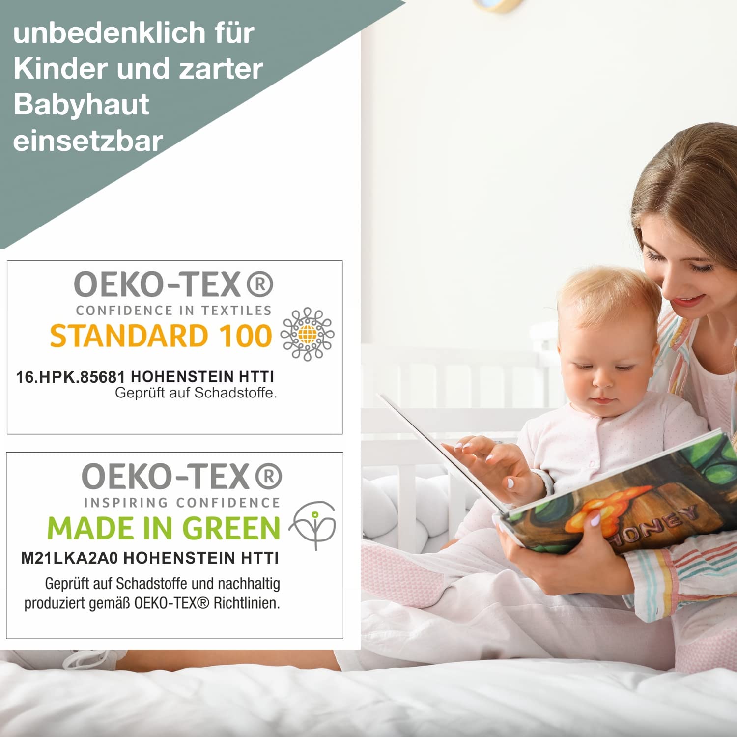 Wolimbo Baby Bettwäsche mit Namen 100x135 cm - Motiv Fee - für Kinder Junge und Mädchen Set