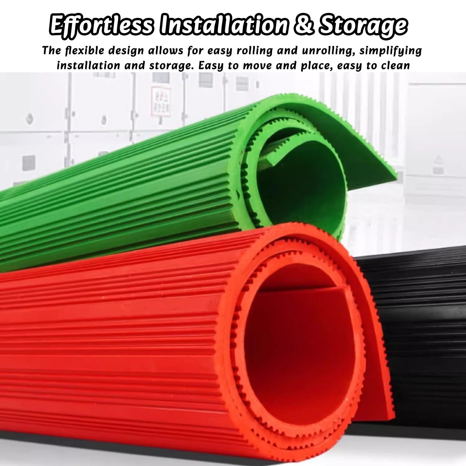Alfombrilla Aislante, Alfombrilla Aislante de Alto Voltaje, Alfombrilla de Trabajo de Caucho Anti-electrocución de Alta Resistencia para centrales eléctricas, Suelo de Seguridad Industrial -
