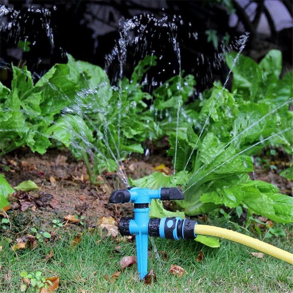 Automatic Rotating Watering Grass Lawn Rotary Nozzle System Sprinklers 360 Degree Water 3 Arms Garden Irrigation