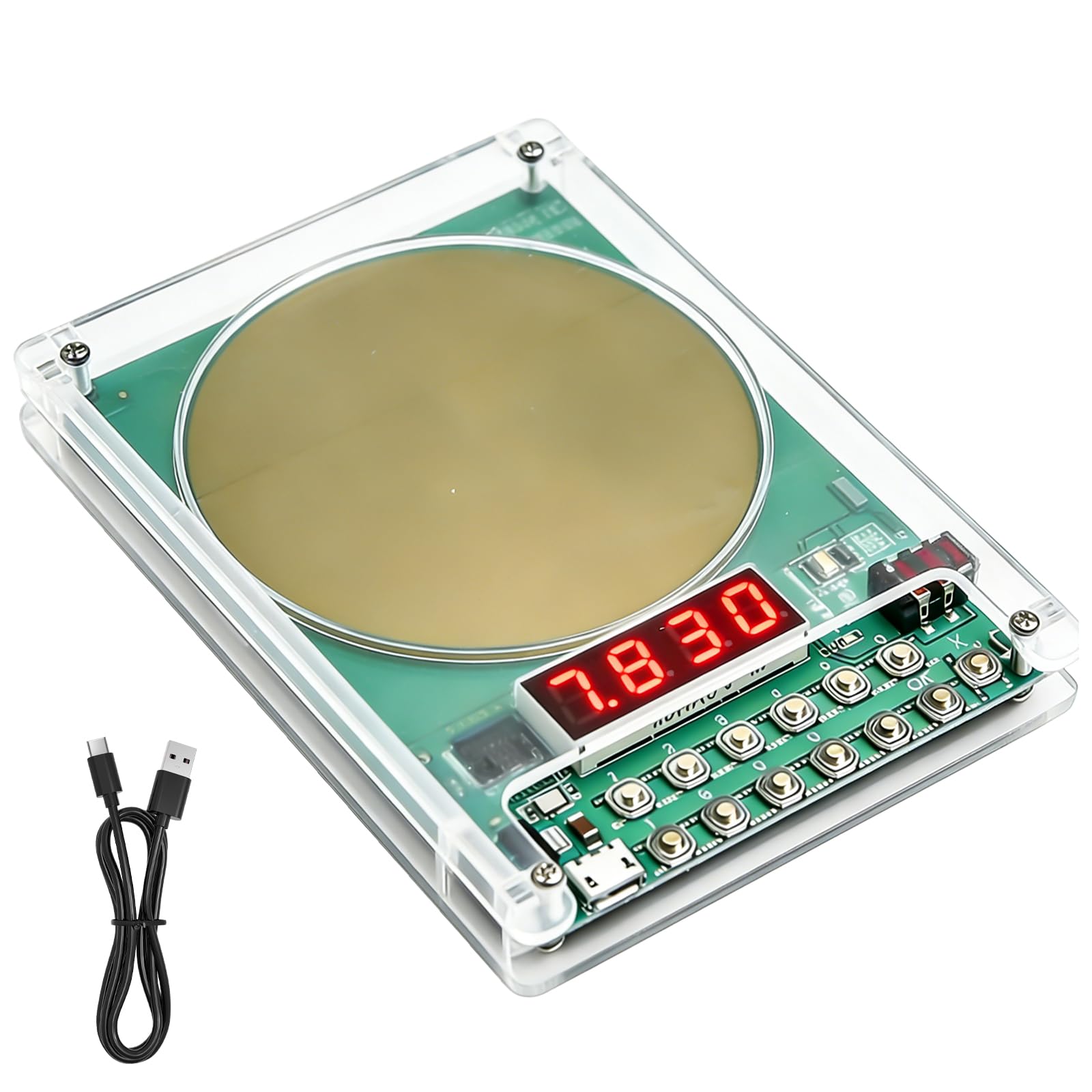 Schumann Wellengenerator 7,83 Hz Schumann Frequenz Generator Usb 0.1~30000 Hz Einstellbarer Ultra Niederfrequenz Impulsgenerator Schumann Resonanzgenerator FüR Schlaf Und Entspannung Schumann Wellengenerator 7,83 Hz Schumann Frequenz Generator Usb 0.1~30000 Hz Einstellbarer Ultra Niederfrequenz Impulsgenerator Schumann Resonanzgenerator FüR Schlaf Und Entspannung
