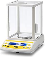 CGOLDENWALL 300g/0.001g High Precision Analytical Balance Lab Scale for Pharmacy Laboratory - Digital Electronic 1mg Scale
