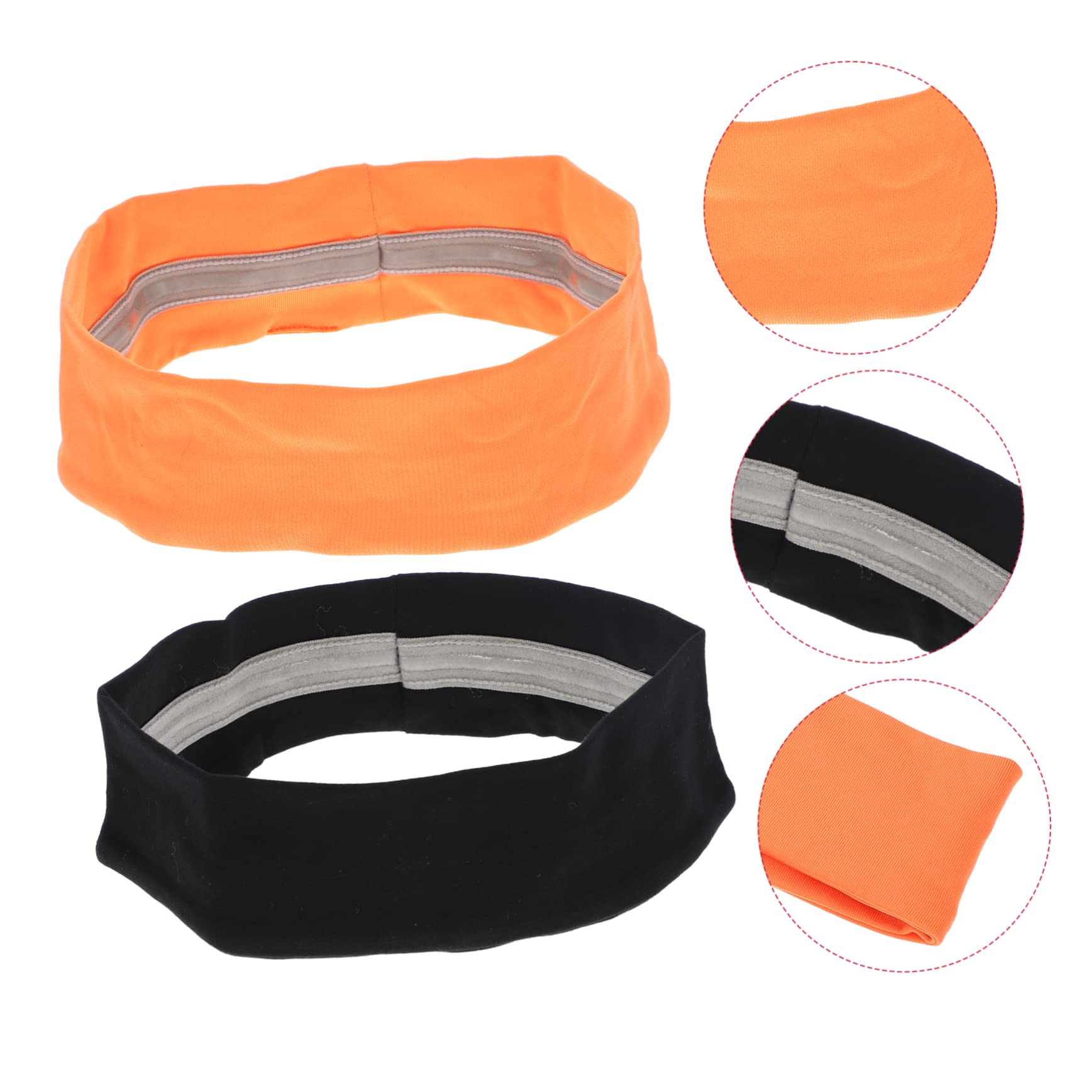 SUPVOX Berretto Sportivo In Poliestere Con Fascia Sportiva Da 8 Pezzi Mancanza Di Elasticità