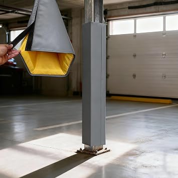 Basement Column Cushion Cover, 5ft Tall Gym Pole Padding, Square Beam Wrap, Basketball Post Protective Pads for Indoor Outdoor