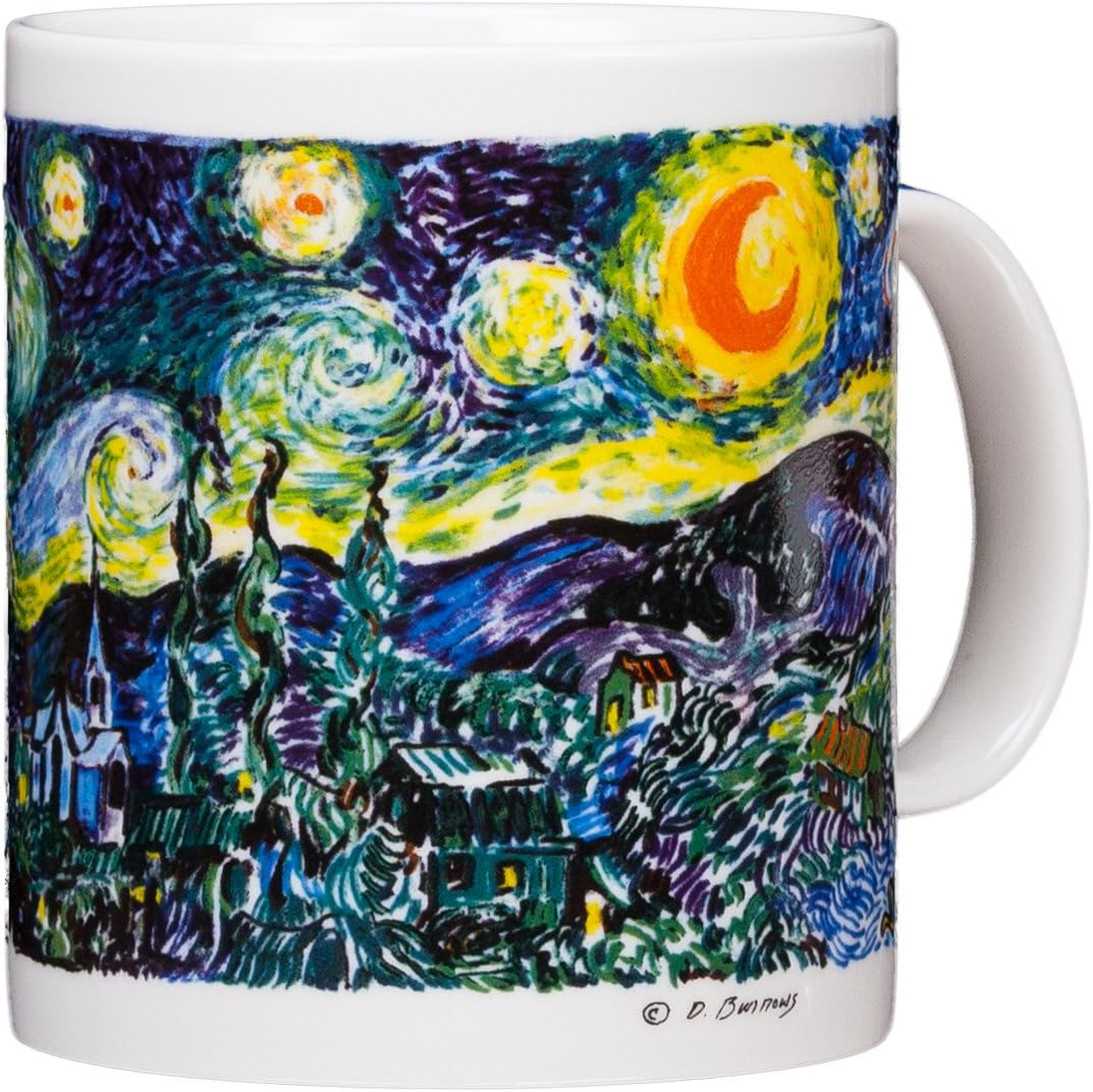 Vincent Van Gogh - The Starry Night - 14oz Coffee Mug