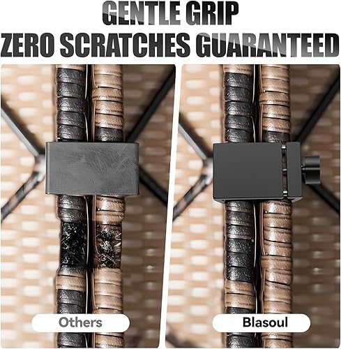 Miniatura 7 de Clips universales de alta resistencia para muebles de patio de mimbre, sistema de bloqueo antiseparación para sofá seccional, asegura tubos