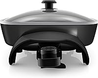 Vista 3 de Black & Decker sartén eléctrico, 12" x 15", Negro