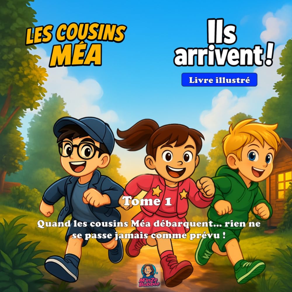Les Cousins Méa - Ils arrivent !: BD humoristique pour enfants, Série illustrée - TOME 1