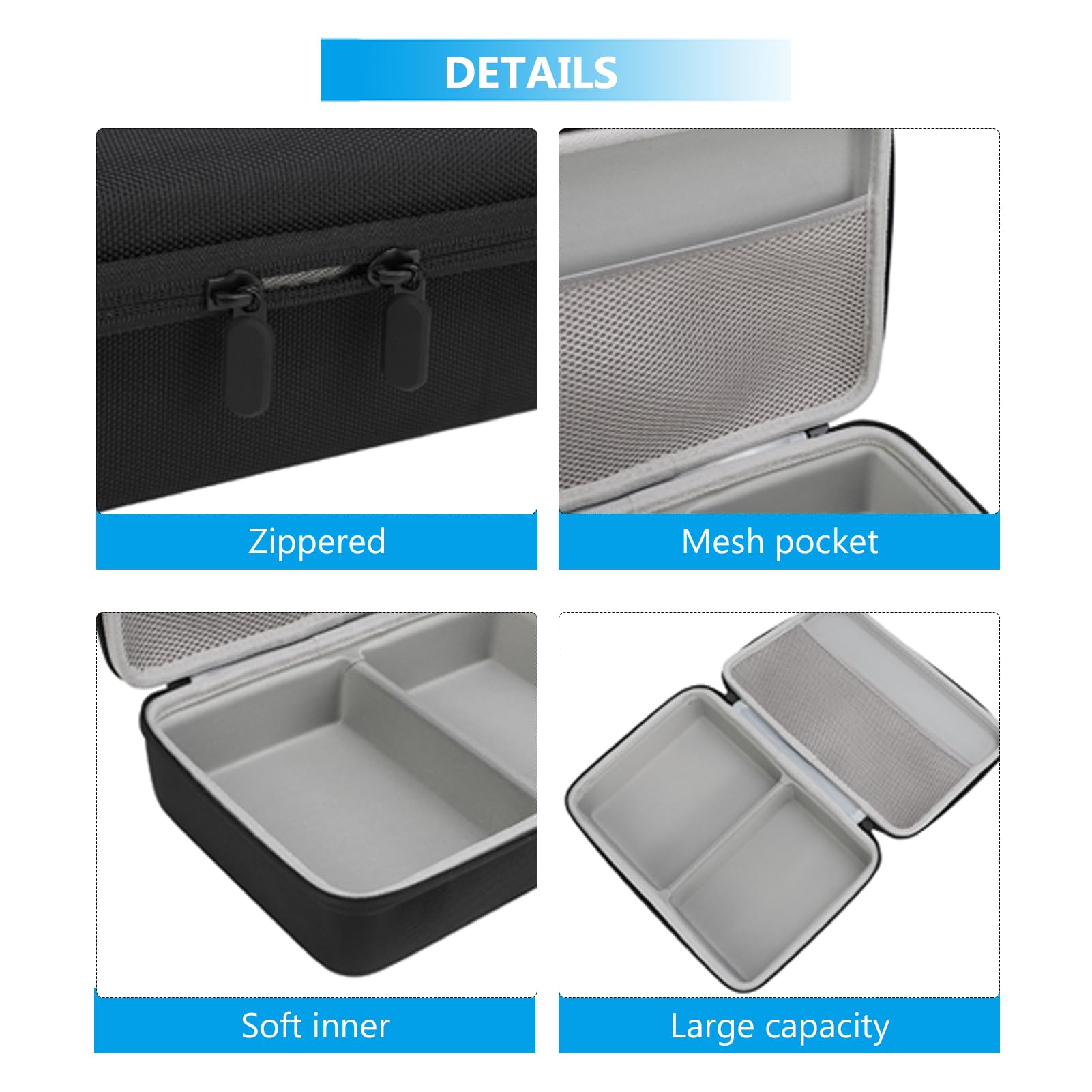 Estuche Rígido para Impresora Fotográfica en Color Inalámbrica Selphy CP1500 CP1300 CP1200, Estuche Rígido de EVA, Bolsa Protectora de Viaje para Almacenamiento