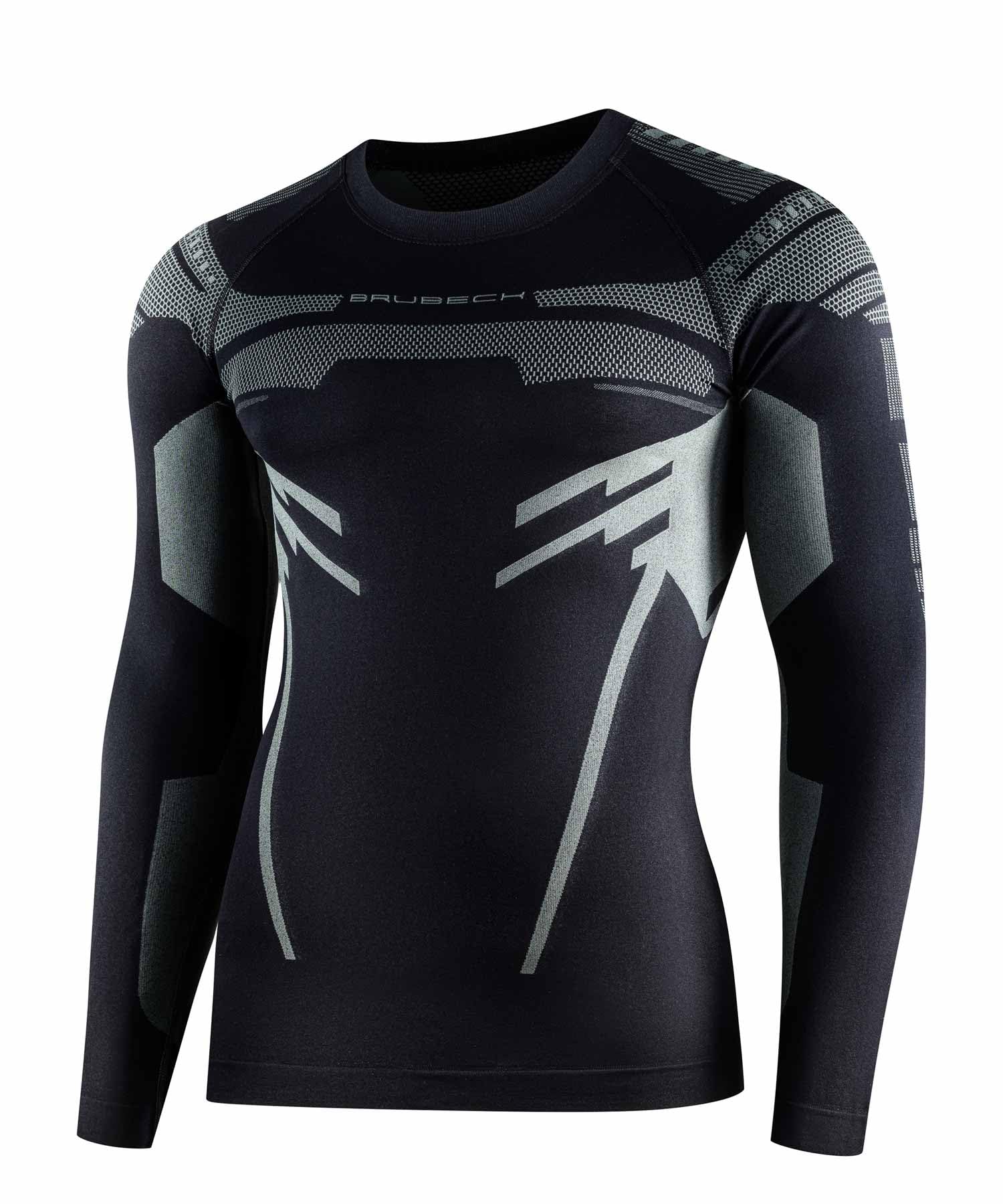 BRUBECK sous-vêtement Thermique Homme Chaud Ensemble Ski Homme pour Sports d’Extérieur Thermiques Homme T-Shirt Manches Longues et/ou Pantalon Fonctionnel sous-vêtements
