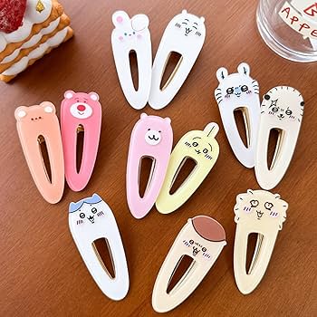 Amazon.co.jp: PUBANGJM 11 個セット ちいかわ ヘアクリップ