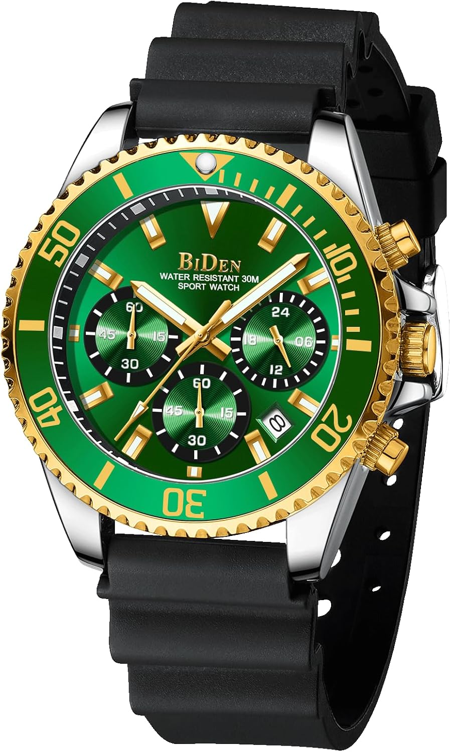 BIDEN Mens Watches Chronograph Al VoLAULA LLSADA العراق Ubuy