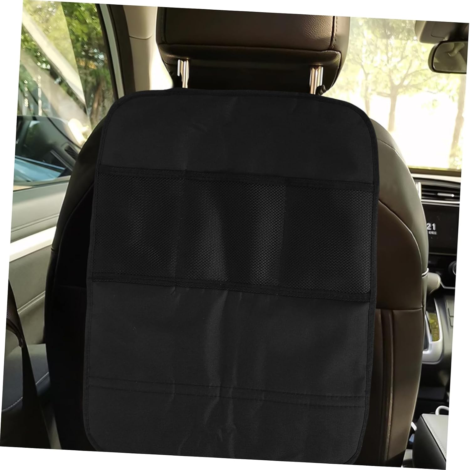 Cabilock Automotive Seat Back Kick Mats Car Seat Protectors Car Storage Organizer Backseat Organizer Spill Proof