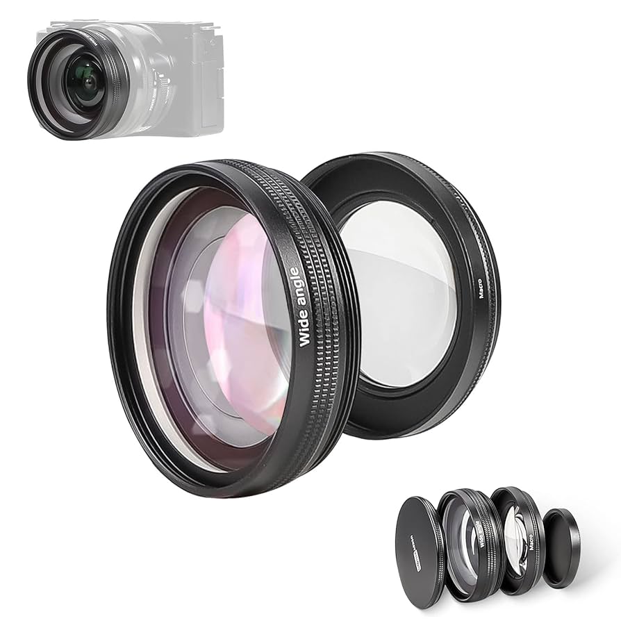 SONY ZV-E10 レンズセット Amazon.com : USKEYVISION Wide Angle and Macro Lens for Sony