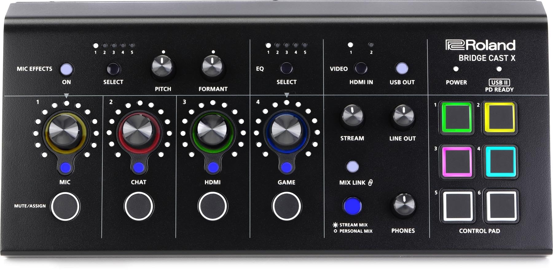 Amazon.com: Roland Bridge Cast X Dual-bus Pro Streaming Mixer