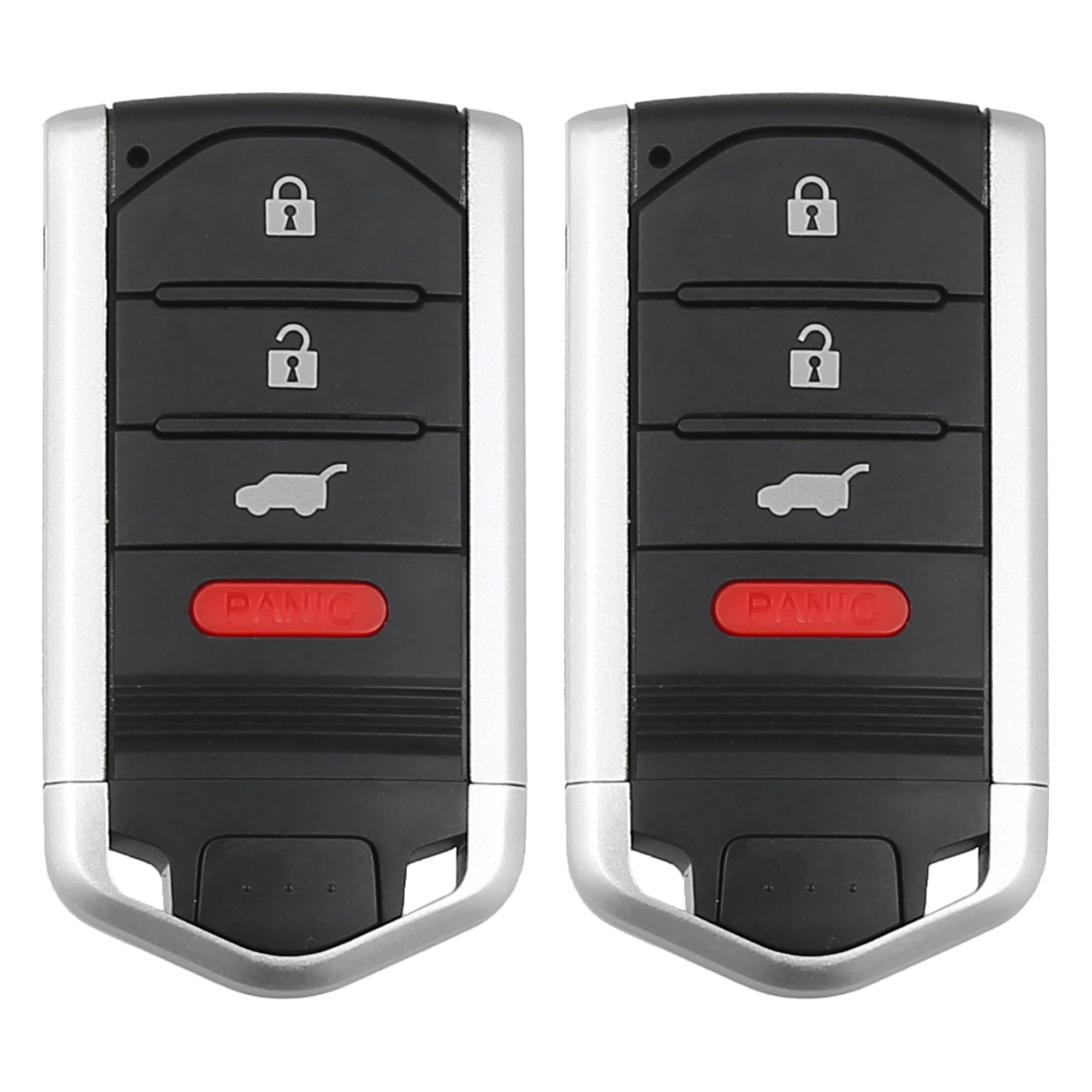 X AUTOHAUX 2pcs 314MHz 4 Button M3N5WY8145 Keyless EntryReplacement Key Fob for Acura TL for Driver 1 and 2 2014-2019 SUV Remote Control Proximity Smart Fob
