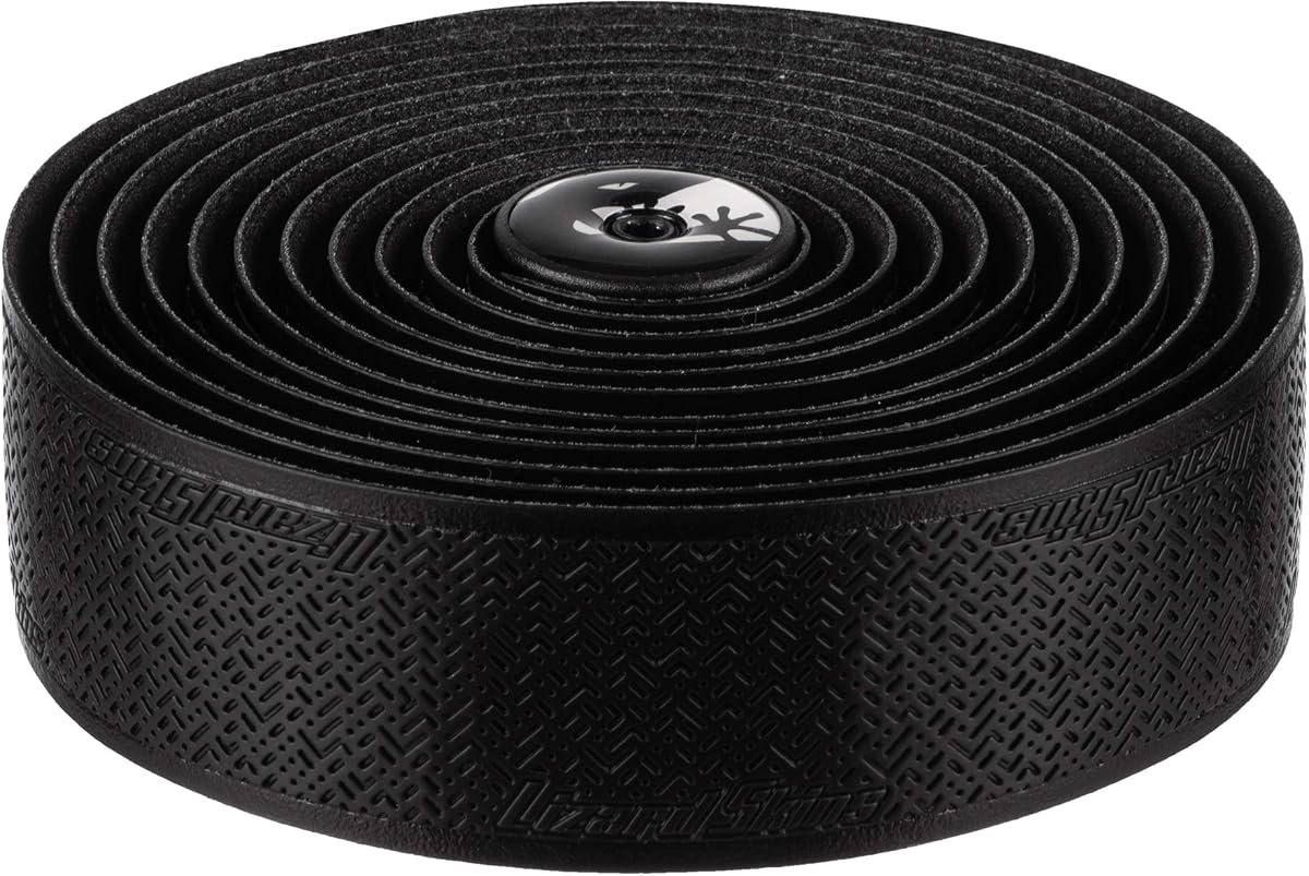 Lizard Skins Unisex's DSP Bar V2 Handlebar Grip Tape, Jet Black, One Size, DSPCY