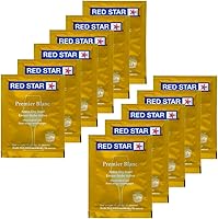 Vista 1 de Red Star HOZQ8-529Premier Blanc, Levadura de vino, 0.17 onzas, Amarillo (Paquete de 11)