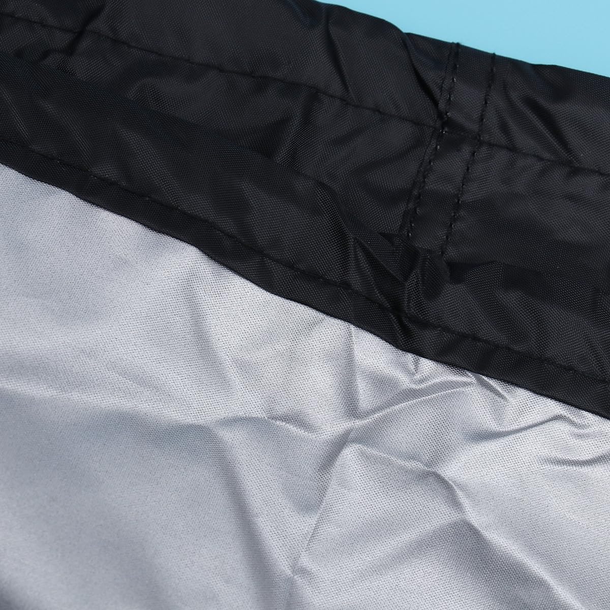 Funda para Barbacoa Poliéster Resistente para Parrillas y Muebles de Exterior Protección Polvo y Lluvia Color Negro