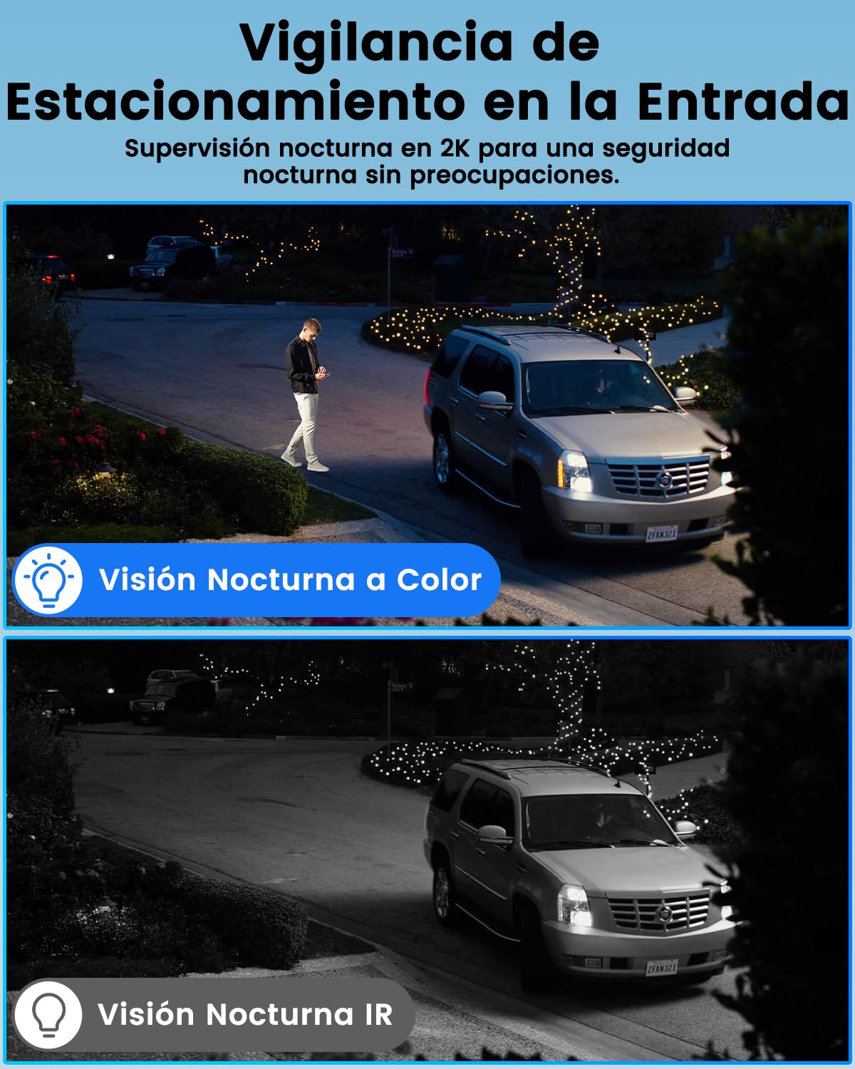 Bextgoo Camara Vigilancia SIM, 4MP 4G LTE Videovigilancia sin Internet con Tarjeta SIM, 24/7 Camara 4G sin WiFi, 360° Seguimiento Automático, Detección Movimiento AI, Visión Nocturna Color, IP66