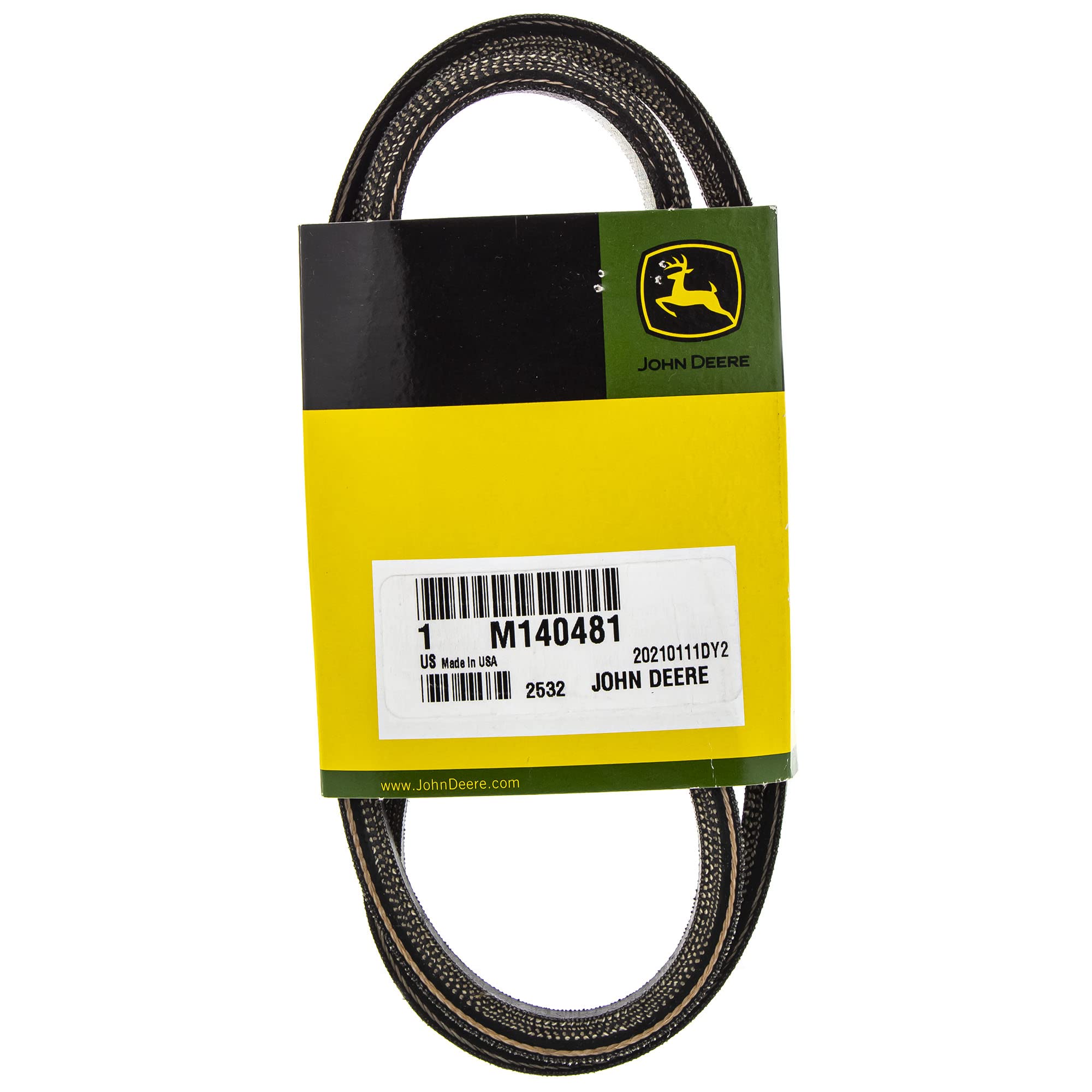 Amazon.com : John Deere V-Belt M140481 : Lawn Mower Belts : Patio  